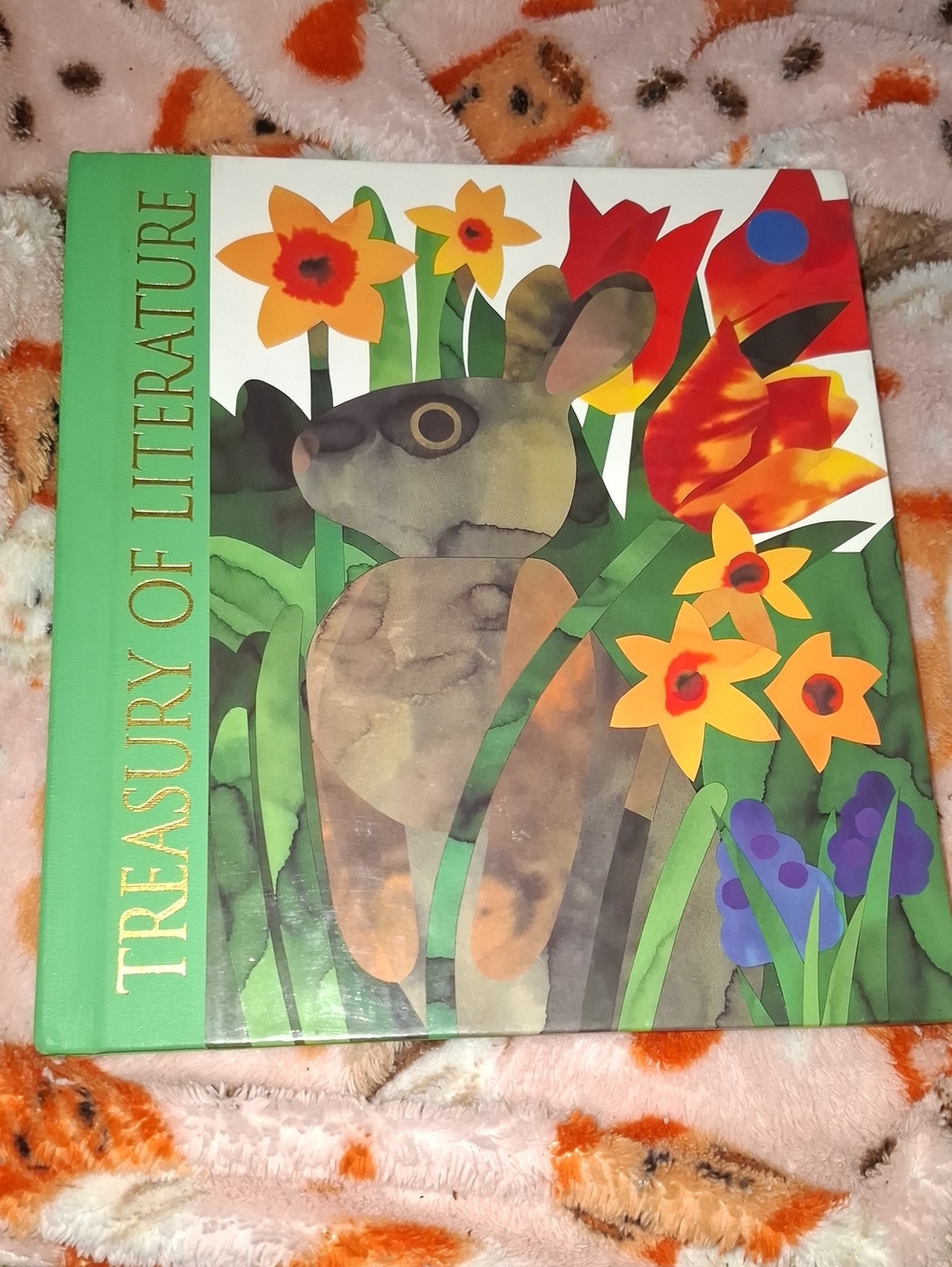 Treasury of Literature Book - Green Cover